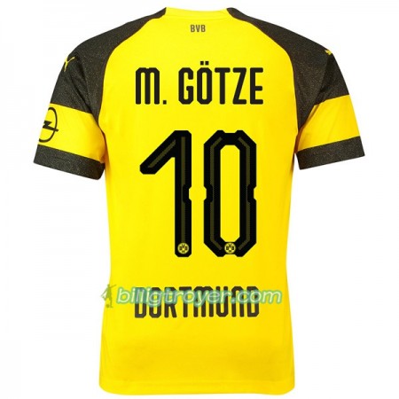 Billige Fotballdrakter Borussia Dortmund M.Gotze 10 Hjemmedraktsett 2018/19 Kortermet